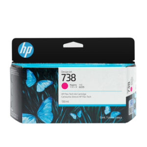HP 738 130-ml Magenta DesignJet Ink Cartridge HP 738 130-ml Magenta DesignJet Ink Cartridge