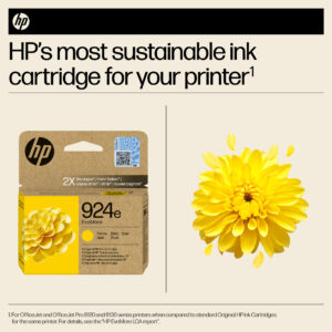 HP 924e EvoMore Yellow Original Ink Cartridge HP 924e EvoMore Yellow Original Ink Cartridge