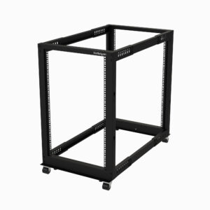 StarTech.com 4-Post 18U Mobile Open Frame Server Rack, Four Post 19" StarTech.com 4-Post 18U Mobile Open Frame Server Rack, Four Post 19"
