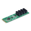 StarTech.com 4-Port M.2 to SATA Adapter Card, M.2 PCIe 3.0 to SATA