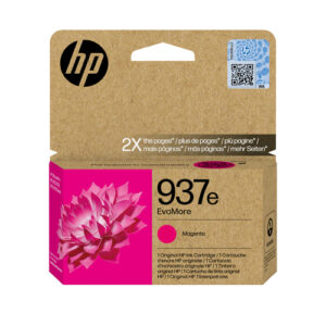 HP 937e EvoMore Magenta Original Ink Cartridge HP 937e EvoMore Magenta Original Ink Cartridge