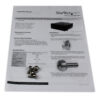 StarTech.com 4U Black Steel Storage Drawer for 19in Racks and Cabinets StarTech.com 4U Black Steel Storage Drawer for 19in Racks and Cabinets
