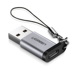 Ugreen 50533 cable gender changer USB A USB C Silver Ugreen 50533 cable gender changer USB A USB C Silver
