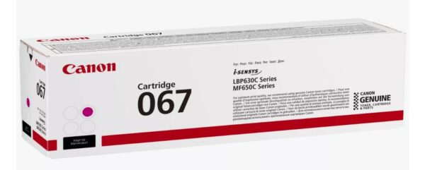 Canon 067 toner cartridge 1 pc(s) Original Magenta Canon 067 toner cartridge 1 pc(s) Original Magenta
