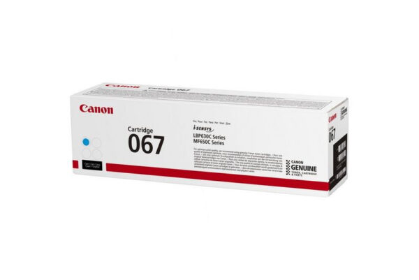 Canon 067 toner cartridge 1 pc(s) Original Cyan Canon 067 toner cartridge 1 pc(s) Original Cyan