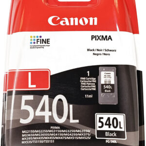 Canon PG-540L ink cartridge 1 pc(s) Original Standard Yield Black Canon PG-540L ink cartridge 1 pc(s) Original Standard Yield Black