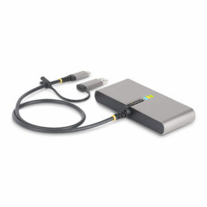StarTech.com 2-Port USB-C Hub with Ethernet and RS-232, Attached StarTech.com 2-Port USB-C Hub with Ethernet and RS-232, Attached