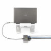 StarTech.com 2-Port USB-C Hub with Ethernet and RS-232, Attached StarTech.com 2-Port USB-C Hub with Ethernet and RS-232, Attached