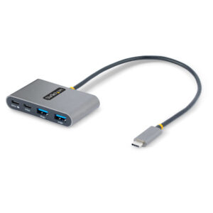 StarTech.com 4-Port USB-C Hub with 100W Power Delivery Pass-Through StarTech.com 4-Port USB-C Hub with 100W Power Delivery Pass-Through