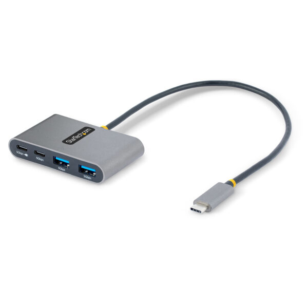 StarTech.com 4-Port USB-C Hub with 100W Power Delivery Pass-Through StarTech.com 4-Port USB-C Hub with 100W Power Delivery Pass-Through