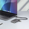 StarTech.com 4-Port USB-C Hub - 5Gbps - Bus Powered - USB C to 4x StarTech.com 4-Port USB-C Hub - 5Gbps - Bus Powered - USB C to 4x