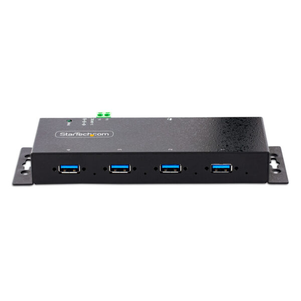 StarTech.com 4-Port Industrial USB 3.0 5Gbps Hub, Rugged USB Hub with StarTech.com 4-Port Industrial USB 3.0 5Gbps Hub, Rugged USB Hub with