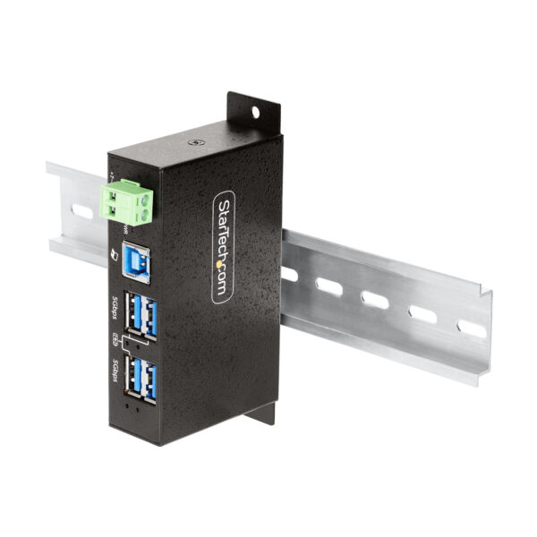 StarTech.com 5G4AINDRM-USB-A-HUB interface hub USB 3.2 Gen 1 (3.1 Gen StarTech.com 5G4AINDRM-USB-A-HUB interface hub USB 3.2 Gen 1 (3.1 Gen