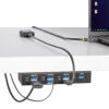 StarTech.com 5G7AINDRM-USB-A-HUB interface hub USB 3.2 Gen 1 (3.1 Gen StarTech.com 5G7AINDRM-USB-A-HUB interface hub USB 3.2 Gen 1 (3.1 Gen