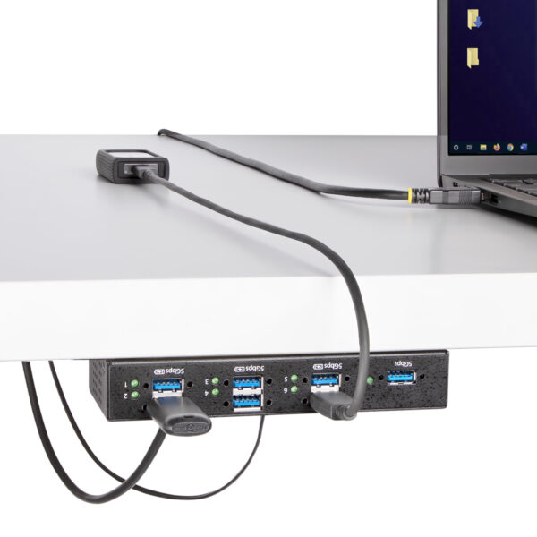 StarTech.com 5G7AINDRM-USB-A-HUB interface hub USB 3.2 Gen 1 (3.1 Gen StarTech.com 5G7AINDRM-USB-A-HUB interface hub USB 3.2 Gen 1 (3.1 Gen