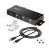 StarTech.com 5G7AINDRM-USB-A-HUB interface hub USB 3.2 Gen 1 (3.1 Gen StarTech.com 5G7AINDRM-USB-A-HUB interface hub USB 3.2 Gen 1 (3.1 Gen