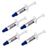 StarTech.com Thermal Paste, Pack of 5 Re-sealable Syringes (1.5g StarTech.com Thermal Paste, Pack of 5 Re-sealable Syringes (1.5g