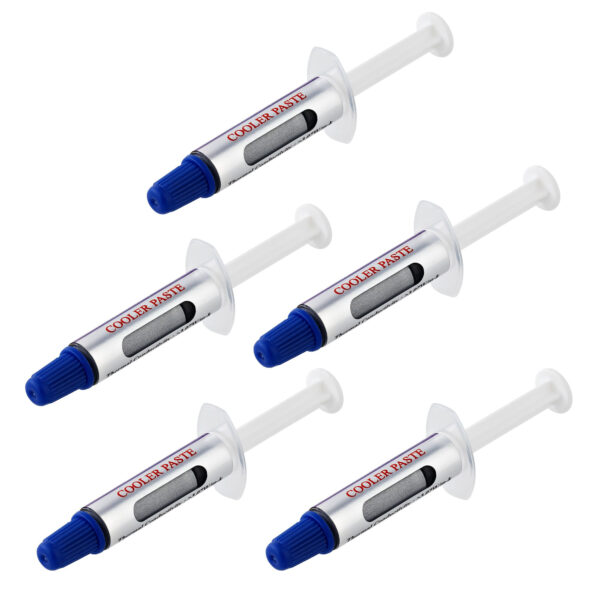 StarTech.com Thermal Paste, Pack of 5 Re-sealable Syringes (1.5g StarTech.com Thermal Paste, Pack of 5 Re-sealable Syringes (1.5g