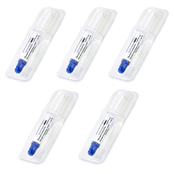 StarTech.com Thermal Paste, Pack of 5 Re-sealable Syringes (1.5g StarTech.com Thermal Paste, Pack of 5 Re-sealable Syringes (1.5g