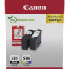 Canon PG-585/CL-586 PVP ink cartridge 2 pc(s) Original Black, Cyan,