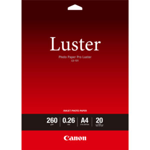 Canon LU-101 Luster Photo Paper Pro A4 - 20 Sheets Canon LU-101 Luster Photo Paper Pro A4 - 20 Sheets