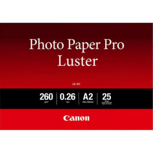 Canon LU-101 Luster Photo Paper Pro A2 - 25 Sheets Canon LU-101 Luster Photo Paper Pro A2 - 25 Sheets