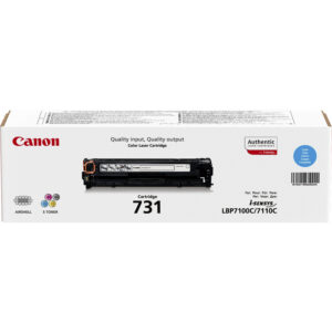 Canon 731 toner cartridge 1 pc(s) Original Cyan Canon 731 toner cartridge 1 pc(s) Original Cyan