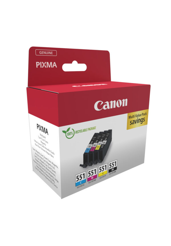 Canon 6509B015 ink cartridge 1 pc(s) Original Black, Cyan, Magenta,