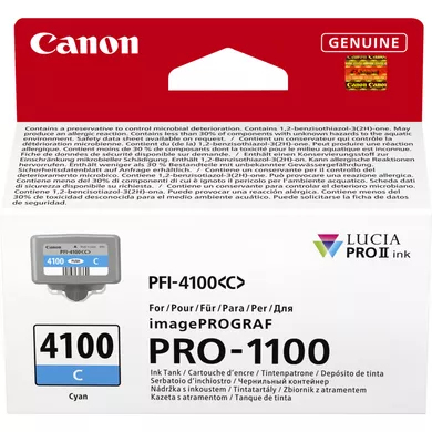 Canon LUCIA PRO II ink cartridge 1 pc(s) Original Standard Yield Cyan Canon LUCIA PRO II ink cartridge 1 pc(s) Original Standard Yield Cyan