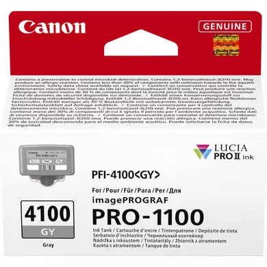Canon LUCIA PRO II ink cartridge 1 pc(s) Original Standard Yield Grey Canon LUCIA PRO II ink cartridge 1 pc(s) Original Standard Yield Grey