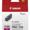 Canon PFI-5100 M ink cartridge 1 pc(s) Original Magenta Canon PFI-5100 M ink cartridge 1 pc(s) Original Magenta