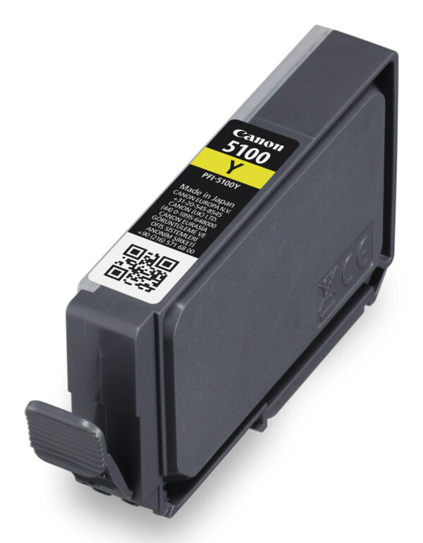 Canon PFI-5100 Y ink cartridge 1 pc(s) Original Yellow Canon PFI-5100 Y ink cartridge 1 pc(s) Original Yellow