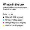 HP 953 4-pack Black/Cyan/Magenta/Yellow Original Ink Cartridges HP 953 4-pack Black/Cyan/Magenta/Yellow Original Ink Cartridges