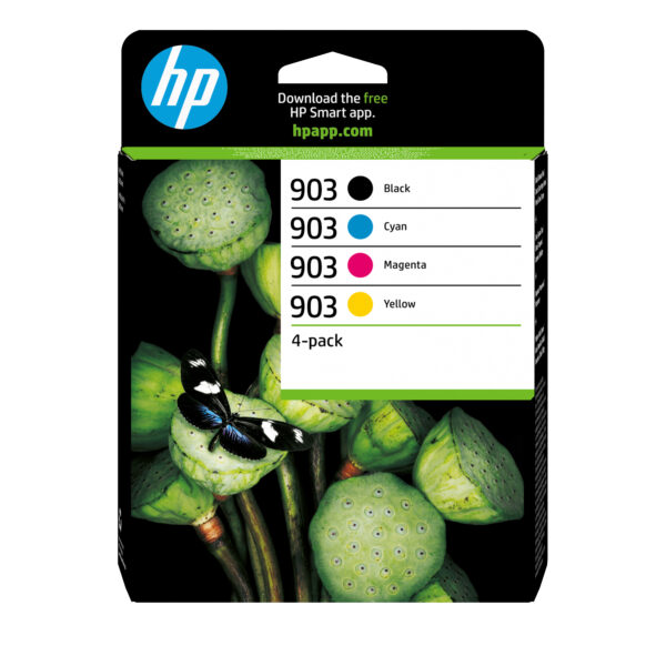 HP 903 4-pack Black/Cyan/Magenta/Yellow Original Ink Cartridges HP 903 4-pack Black/Cyan/Magenta/Yellow Original Ink Cartridges