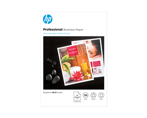 HP Professional Business Paper Matte 180 g/m2 A4 (210 x 297 mm) 150