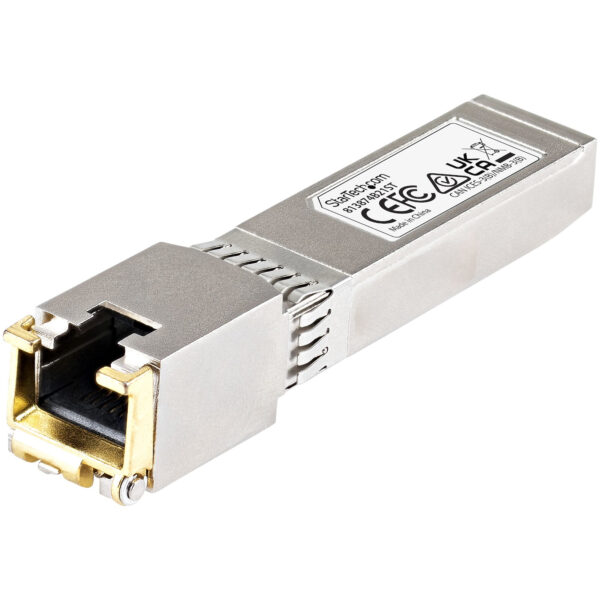 StarTech.com HPE 813874-B21 Compatible SFP+ Module - 10GBASE-T - SFP StarTech.com HPE 813874-B21 Compatible SFP+ Module - 10GBASE-T - SFP