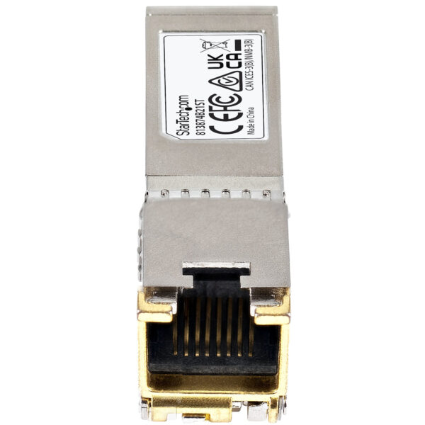 StarTech.com HPE 813874-B21 Compatible SFP+ Module - 10GBASE-T - SFP StarTech.com HPE 813874-B21 Compatible SFP+ Module - 10GBASE-T - SFP