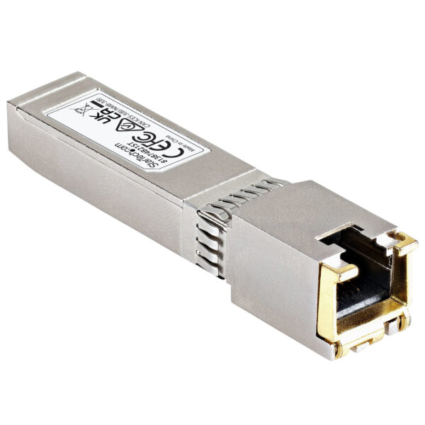 StarTech.com HPE 813874-B21 Compatible SFP+ Module - 10GBASE-T - SFP StarTech.com HPE 813874-B21 Compatible SFP+ Module - 10GBASE-T - SFP
