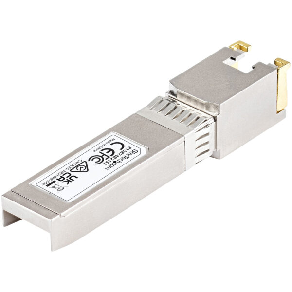 StarTech.com HPE 813874-B21 Compatible SFP+ Module - 10GBASE-T - SFP StarTech.com HPE 813874-B21 Compatible SFP+ Module - 10GBASE-T - SFP