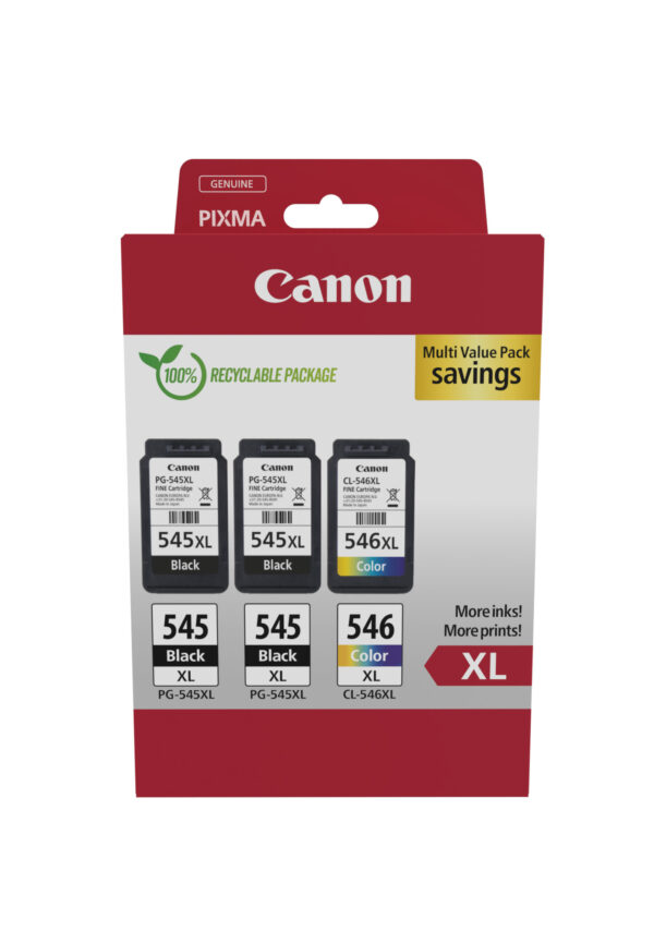 Canon 8286B013 ink cartridge 3 pc(s) Original High (XL) Yield Black,
