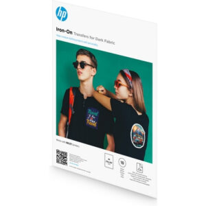 HP Iron-On Transfers for Dark Fabric A4 (210 x 297 mm) 10 sheets HP Iron-On Transfers for Dark Fabric A4 (210 x 297 mm) 10 sheets