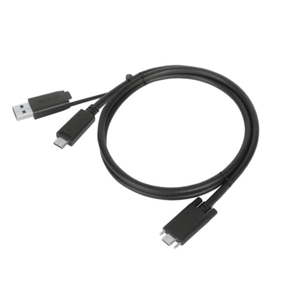 Targus ACC1133GLX USB cable USB 3.2 Gen 1 (3.1 Gen 1) 1 m USB C Black