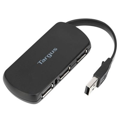 Targus ACH114EU interface hub USB 2.0 480 Mbit/s Black Targus ACH114EU interface hub USB 2.0 480 Mbit/s Black