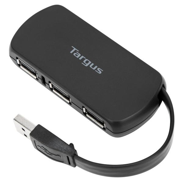 Targus ACH114EU interface hub USB 2.0 480 Mbit/s Black Targus ACH114EU interface hub USB 2.0 480 Mbit/s Black