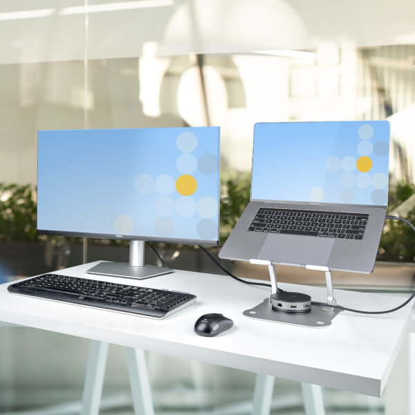 StarTech.com Laptop Stand for Desk, Ergonomic Laptop Stand Adjustable StarTech.com Laptop Stand for Desk, Ergonomic Laptop Stand Adjustable