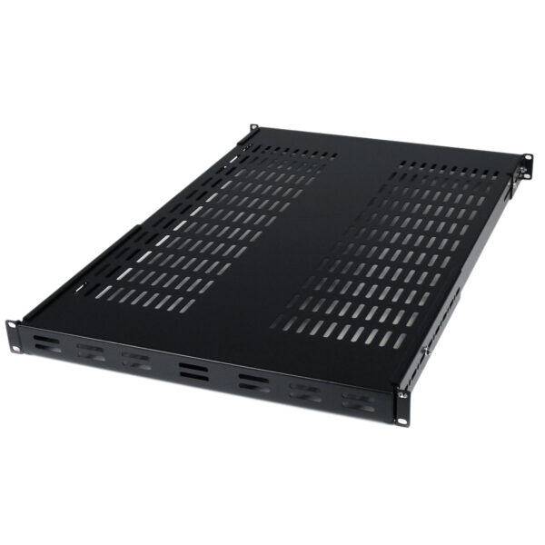 StarTech.com 1U Adjustable Vented Server Rack Mount Shelf - 175lbs StarTech.com 1U Adjustable Vented Server Rack Mount Shelf - 175lbs
