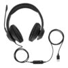 Targus AEH102GL headphones/headset Wired Head-band Calls/Music USB