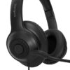 Targus AEH102GL headphones/headset Wired Head-band Calls/Music USB