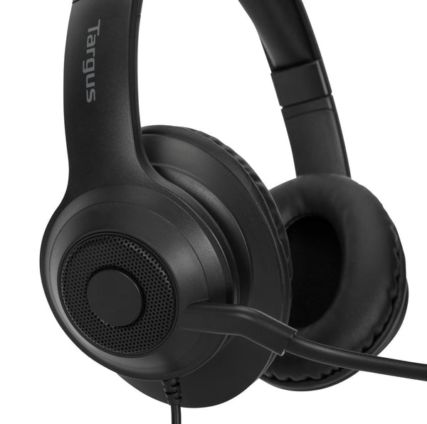 Targus AEH102GL headphones/headset Wired Head-band Calls/Music USB
