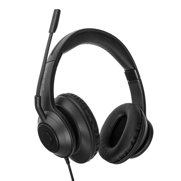 Targus AEH102GL headphones/headset Wired Head-band Calls/Music USB